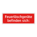 Feuerlöschgeräte befinden sich: