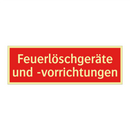 Feuerlöschgeräte und -vorrichtungen