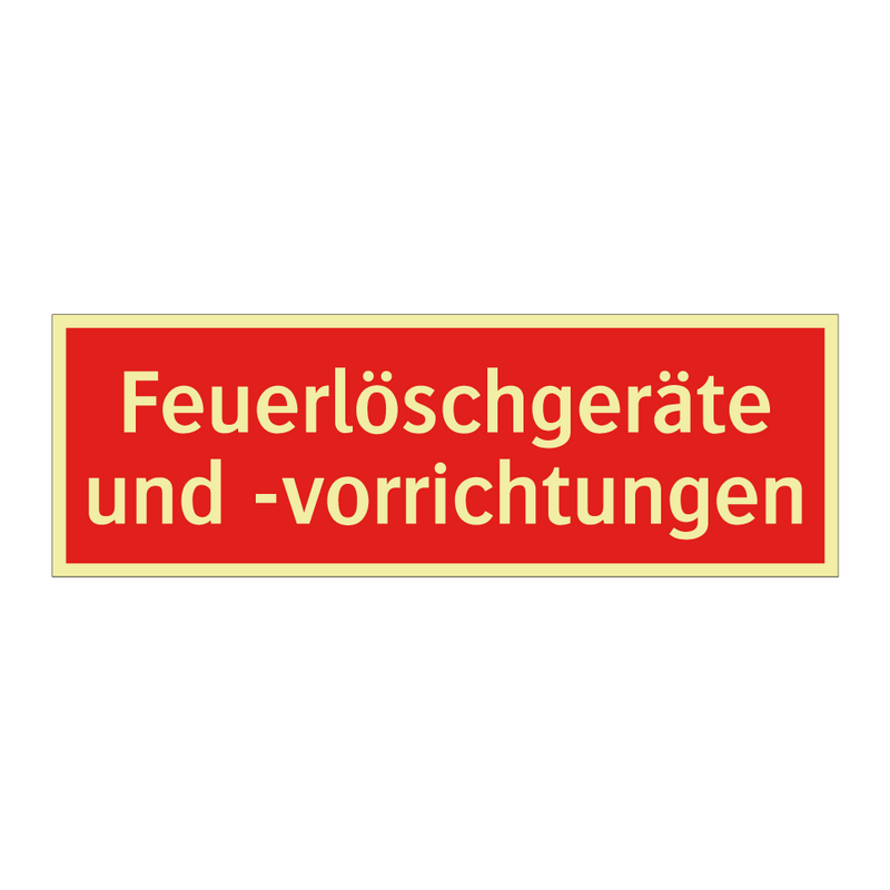 Feuerlöschgeräte und -vorrichtungen