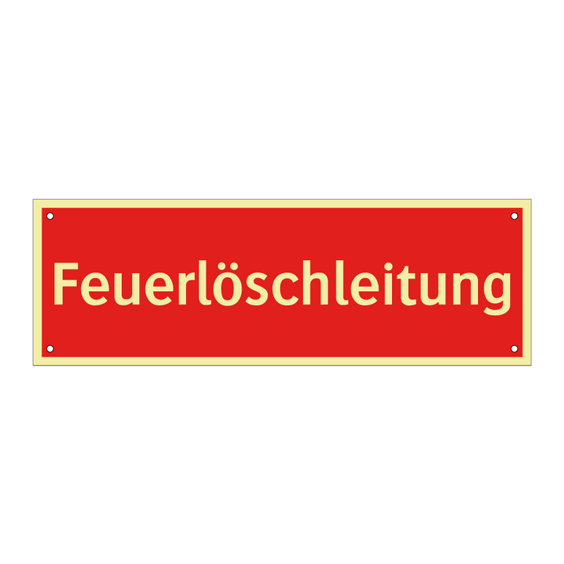 Feuerlöschleitung