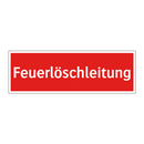 Feuerlöschleitung