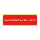 Feuerlöschschlauchanschluss