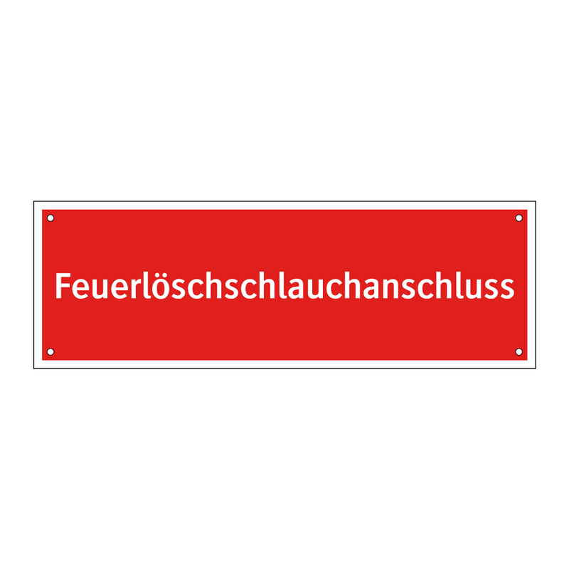Feuerlöschschlauchanschluss