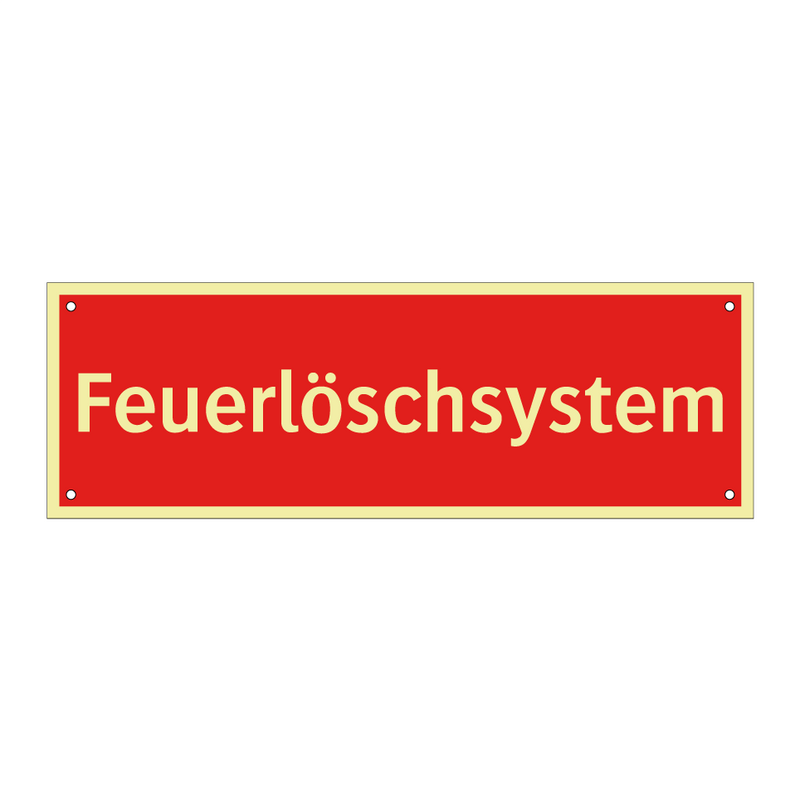 Feuerlöschsystem