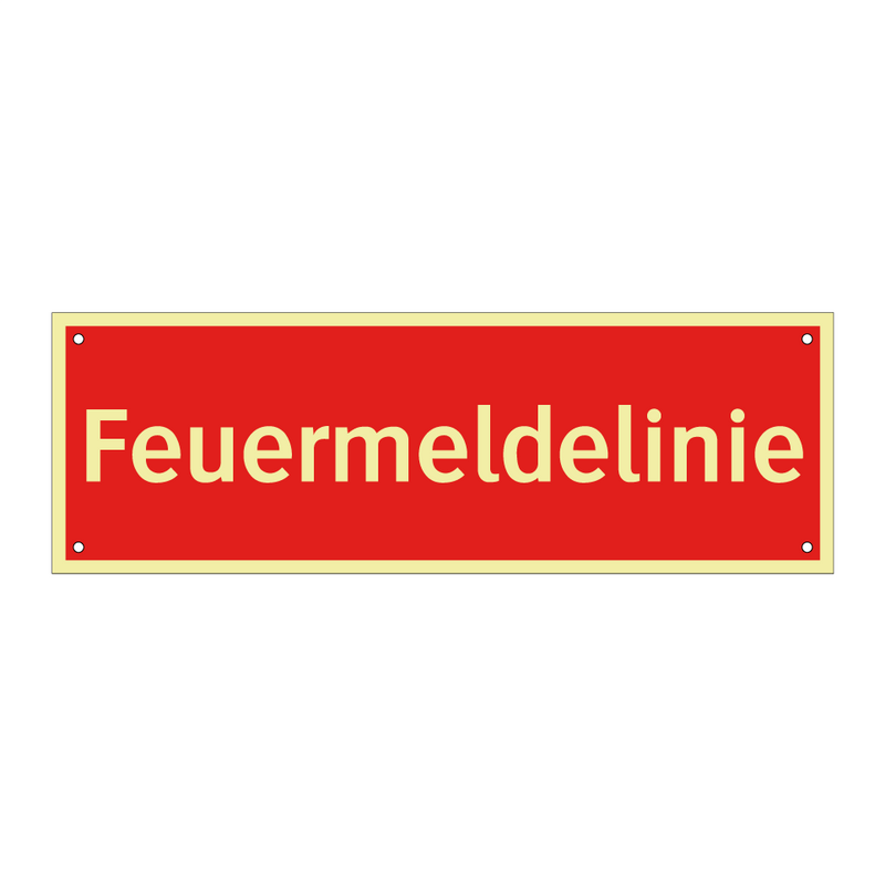 Feuermeldelinie