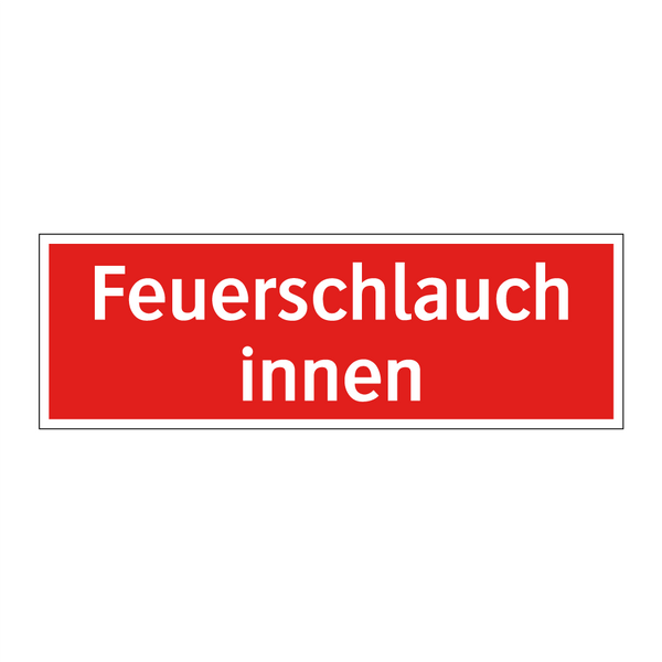 Feuerschlauch innen