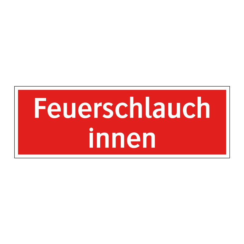 Feuerschlauch innen