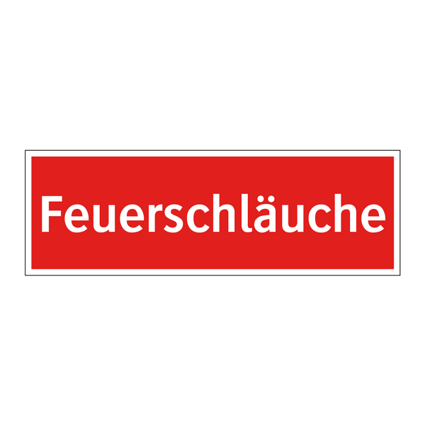 Feuerschläuche
