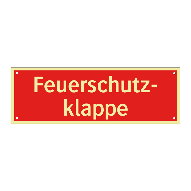 Feuerschutz- klappe