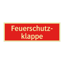 Feuerschutz- klappe