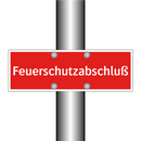 Feuerschutzabschluß