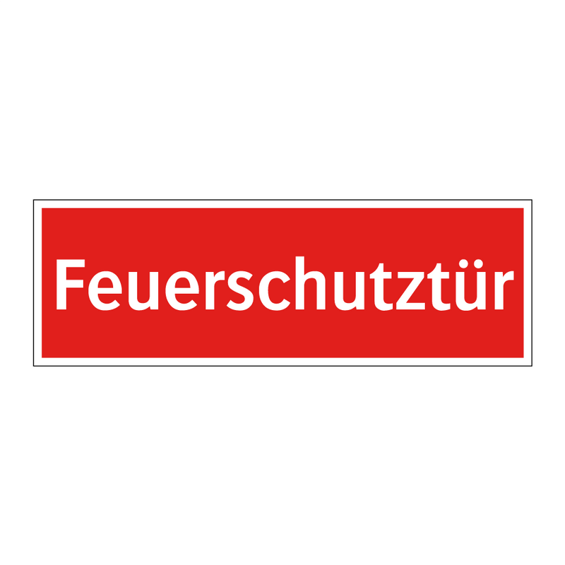 Feuerschutztür