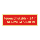 Feuerschutztür - 24 h - ALARM GESICHERT