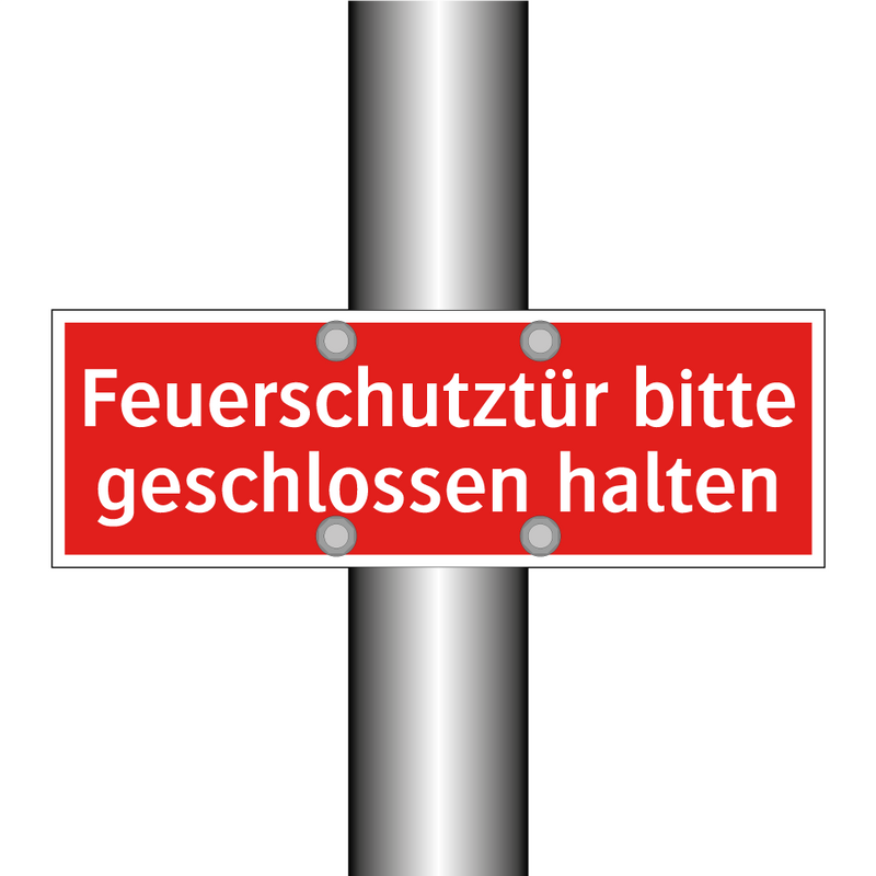 Feuerschutztür bitte geschlossen halten