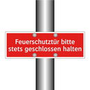 Feuerschutztür bitte stets geschlossen halten