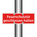 Feuerschutztür geschlossen halten