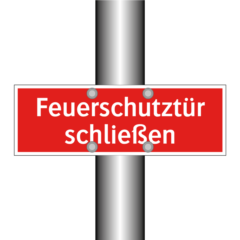Feuerschutztür schließen