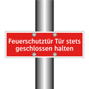 Feuerschutztür Tür stets geschlossen halten