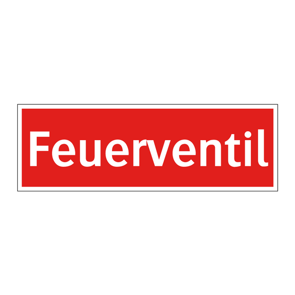 Feuerventil