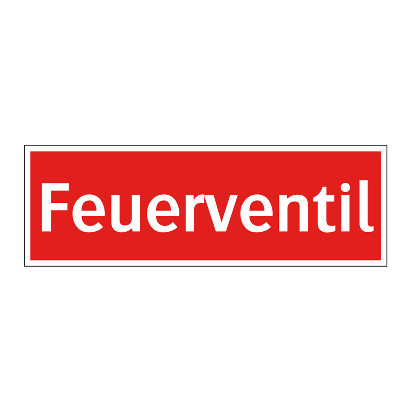 Feuerventil
