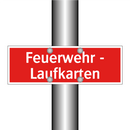Feuerwehr - Laufkarten
