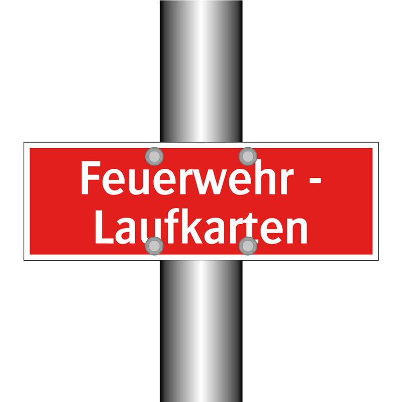 Feuerwehr - Laufkarten