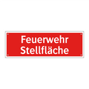 Feuerwehr Stellfläche