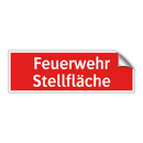 Feuerwehr Stellfläche