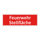 Feuerwehr Stellfläche