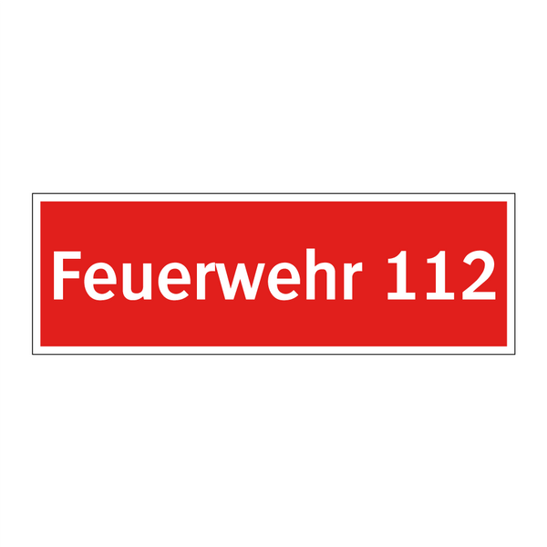 Feuerwehr 112
