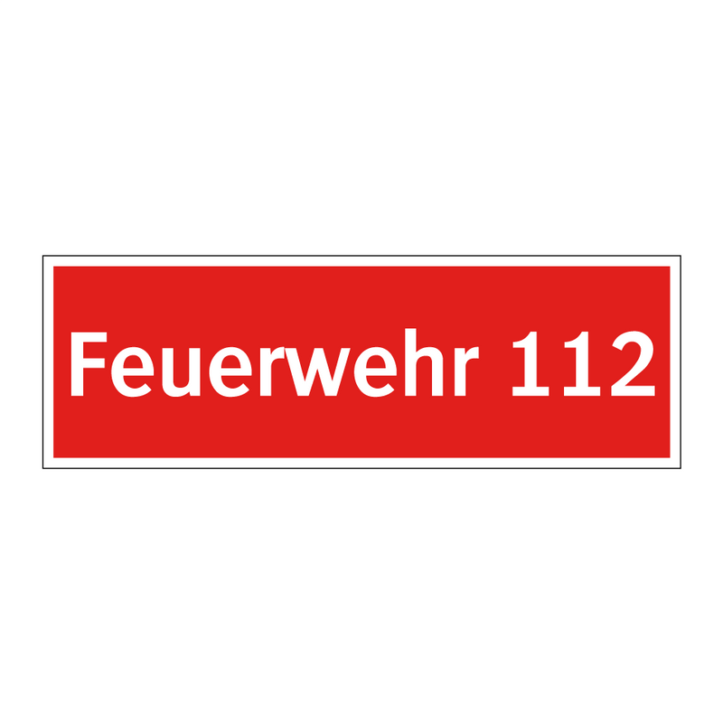 Feuerwehr 112