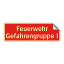Feuerwehr Gefahrengruppe I
