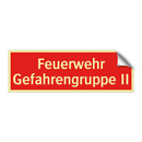 Feuerwehr Gefahrengruppe II