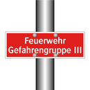 Feuerwehr Gefahrengruppe III