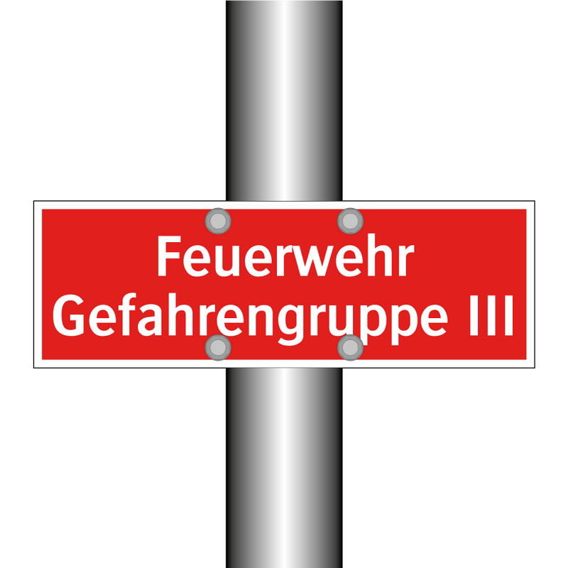 Feuerwehr Gefahrengruppe III