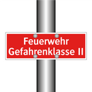 Feuerwehr Gefahrenklasse II