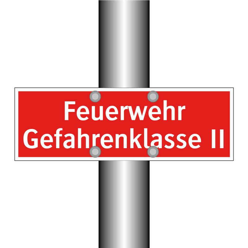 Feuerwehr Gefahrenklasse II