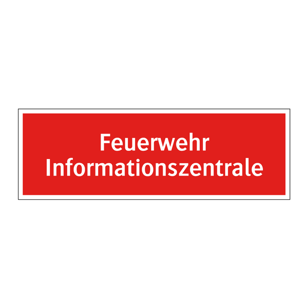 Feuerwehr Informationszentrale