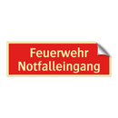 Feuerwehr Notfalleingang