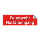 Feuerwehr Notfalleingang