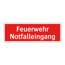 Feuerwehr Notfalleingang