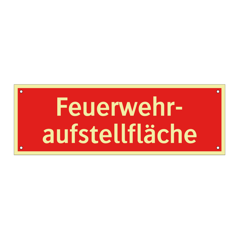 Feuerwehr- aufstellfläche