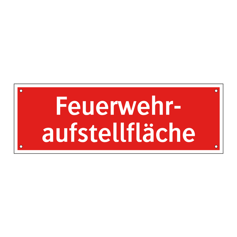 Feuerwehr- aufstellfläche