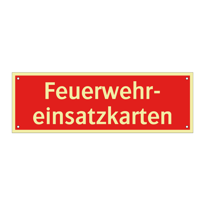 Feuerwehr- einsatzkarten