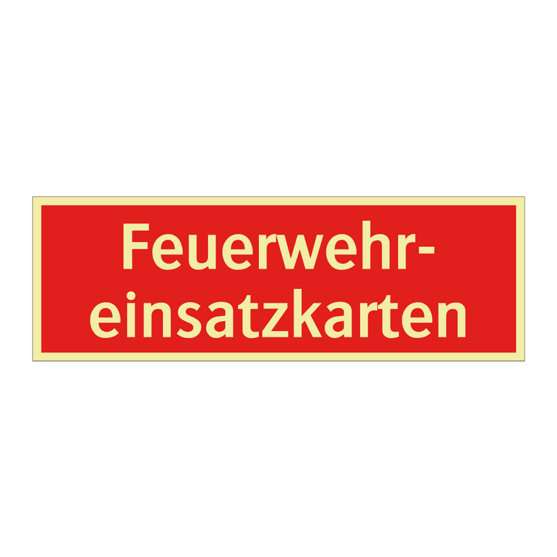 Feuerwehr- einsatzkarten