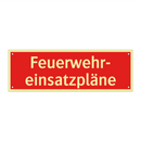 Feuerwehr- einsatzpläne