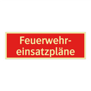 Feuerwehr- einsatzpläne