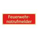 Feuerwehr- notrufmelder