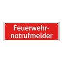 Feuerwehr- notrufmelder