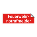Feuerwehr- notrufmelder